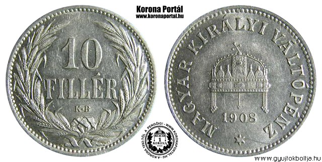 1908-as 10 fillr - (1908 10 fillr)