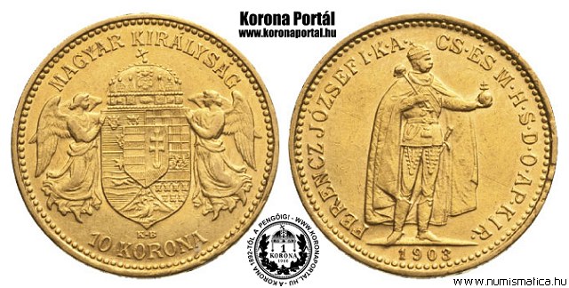 1903-as 10 korona - (1903 10 korona)