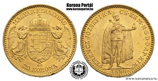 1898-as 20 korona - (1898 20 korona)