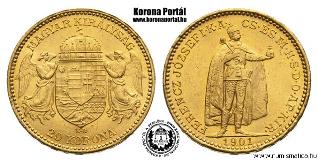 1901-es 20 korona - (1901 20 korona)
