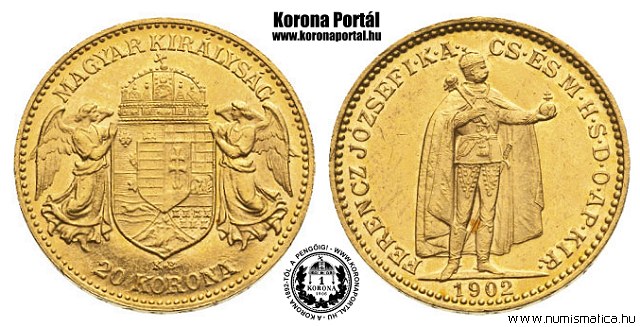 1902-es 20 korona - (1902 20 korona)
