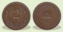 1908-as 2 fillér - (1908 2 fillér)