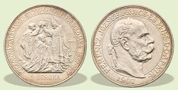 1907-es Koronázási 5 korona - (1907 5 korona)