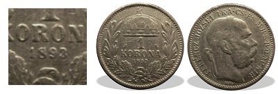 1894-es hamis lom 1 korons