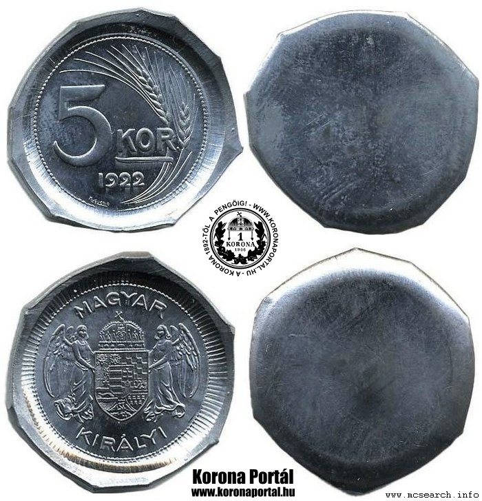 http://www.koronaportal.hu/ritkasagkatalogus/5_korona/www_koronaportal_hu_1922_5_korona_probaveret_olom_egyoldalas_anyagproba.jpg