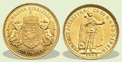 1905-s 10 korona - (1905 10 korona)