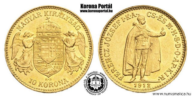 1912-es 10 korona - (1912 10 korona)