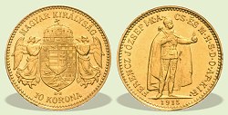 1915-s 10 korona - (1915 10 korona)
