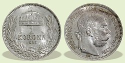 1895-s 1 korona - (1895 1 korona)