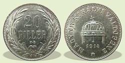 1914-es 20 fillr - (1914 20 fillr)