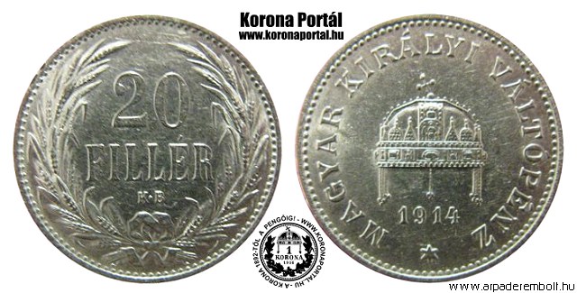1914-es 20 fillr - (1914 20 fillr)