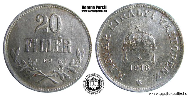 1916-os 20 fillr - (1916 20 fillr)