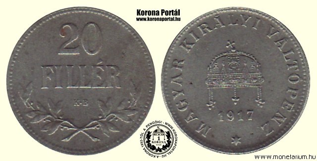 1917-es 20 fillr - (1917 20 fillr)