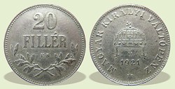 1921-as 20 fillr - (1921 20 fillr)