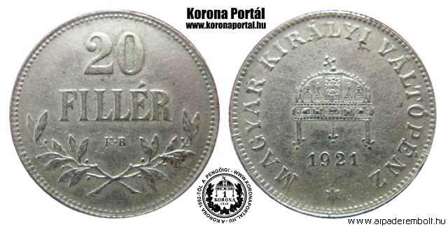 1921-es 20 fillr - (1921 20 fillr)