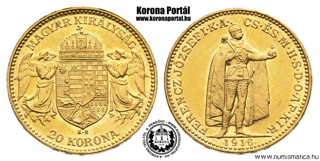 1916-os 20 korona - (1916 20 korona)