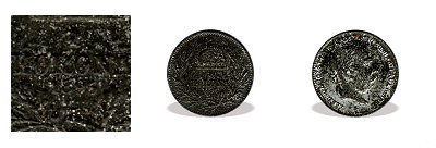 1895-s ezstztt cink miniatr 1 korons (mini rme)