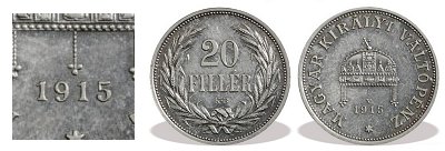 1915-s ezst prbaveret 20 filllres