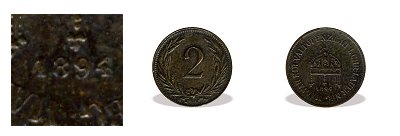1894-es bronz miniatr 2 fillres (mini rme)