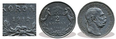 1912-es hamis lom 2 korons
