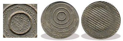 1895-s leselejtezett, megsemmistett 10 fillres