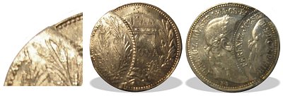 1914-es hzilag megronglt 1 korons ezstrme